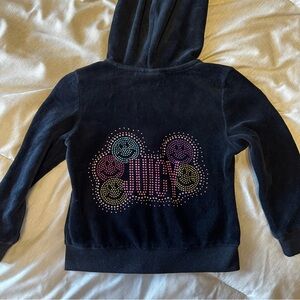 Juicy Couture toddler girls velour jacket